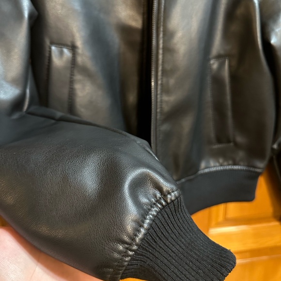 Suzy Shier leather bomber jacket - Picture 3 of 5